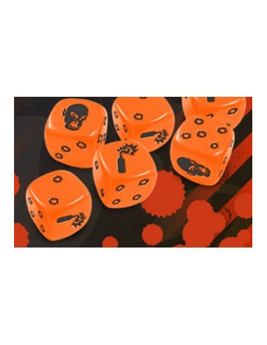 Zombicide : Set de Dés Orange pas cher