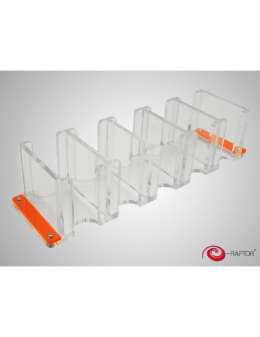Distributeur de cartes : e-Raptor Card Holder - 5S Transparent pas cher