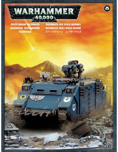 RAZORBACK SPACE MARINE ( Warhammer 40000) pas cher