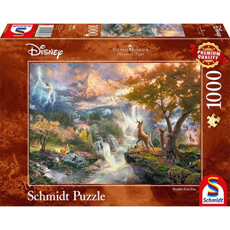 Puzzle 1000 pièces Disney Raiponce