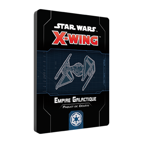 Star Wars X-Wing - Paquet de dégâts Empire galactique 