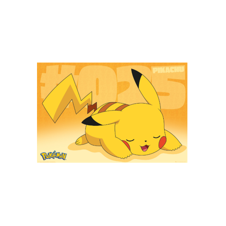 Pokemon - Poster Pikachu Dodo - Roulé filmé (91.5x81)