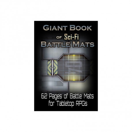 Livre plateau de jeu : GIANT Book of sci-fi Battle Mats