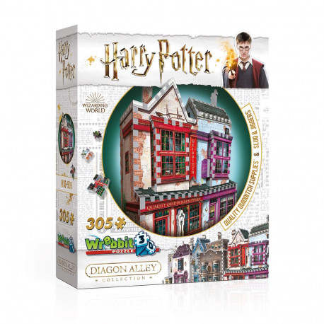 Harry Potter Puzzle 3D DAC Quality Quidditch Supplies & Slug & Jiggers Apothecary