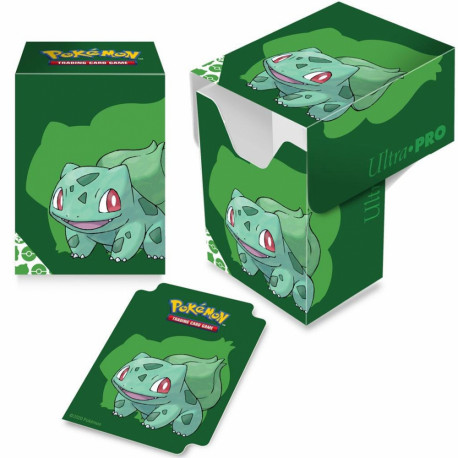 ULTRA PRO : DECK BOX 75 CARTES Pokemon - Bulbizarre