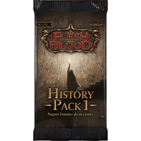 FLESH AND BLOOD : HISTORY PACK 1 BOOSTER FR