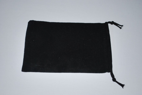 Bourse - Petit format 10 x 14 cm - Velours Noir